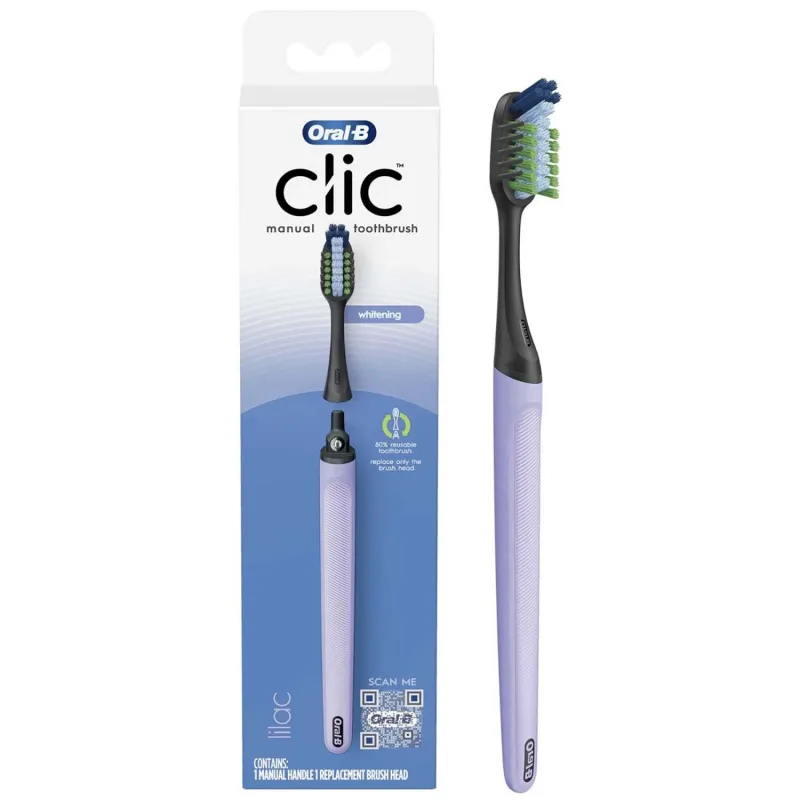 ORAL B CLIC T/BRUSH LILAC