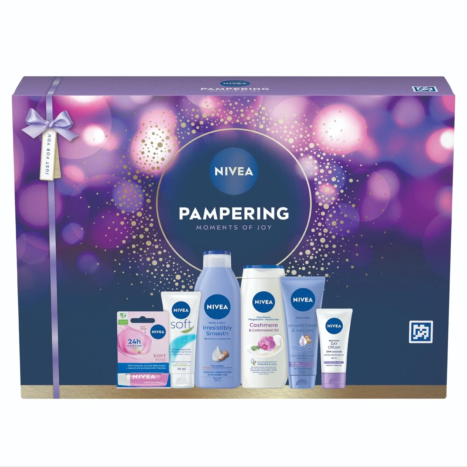 NIVEA PAMPERING MOMENTS OF JOY 6pce SET