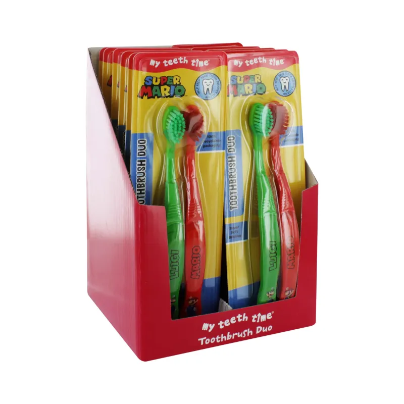 SUPER MARIO TWIN KIDDY TOOTHBRUSH