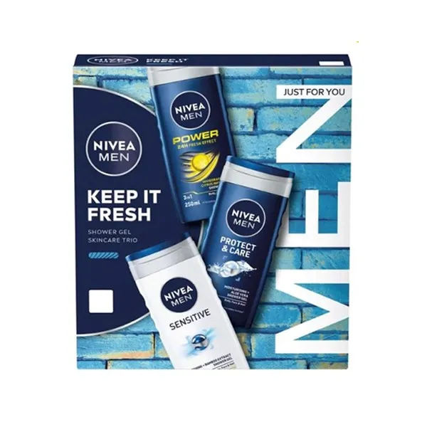 NIVEA KEEP IT FRESH MENS 3pce SET
