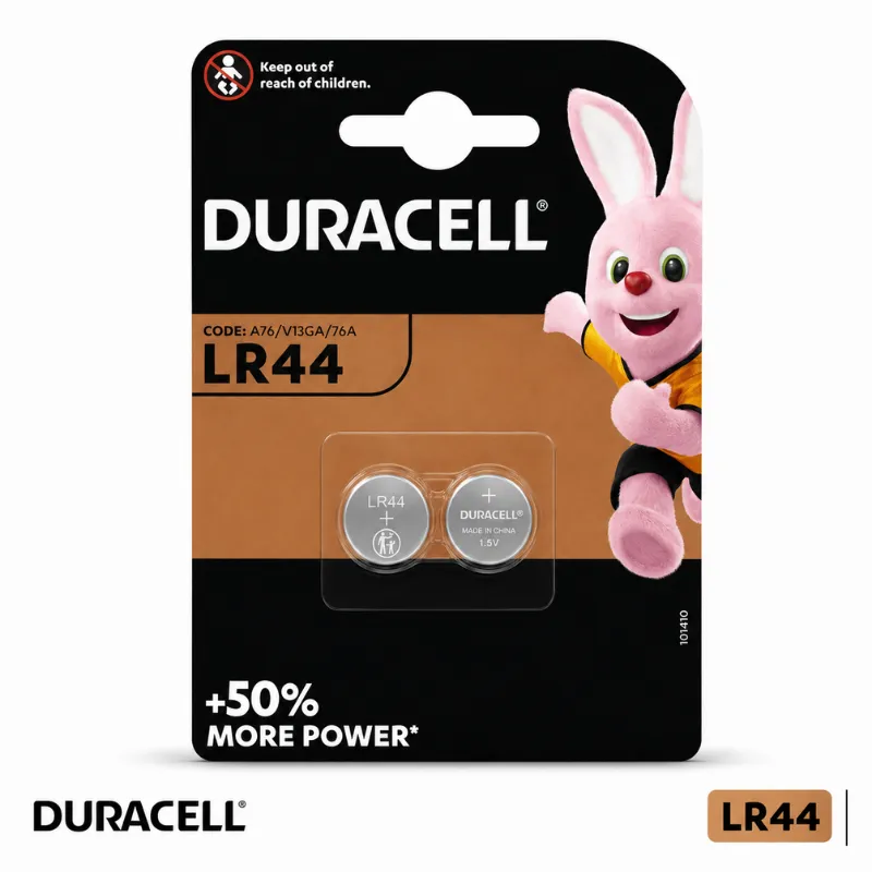 DURACELL LR44 BATTERY TWIN PACK