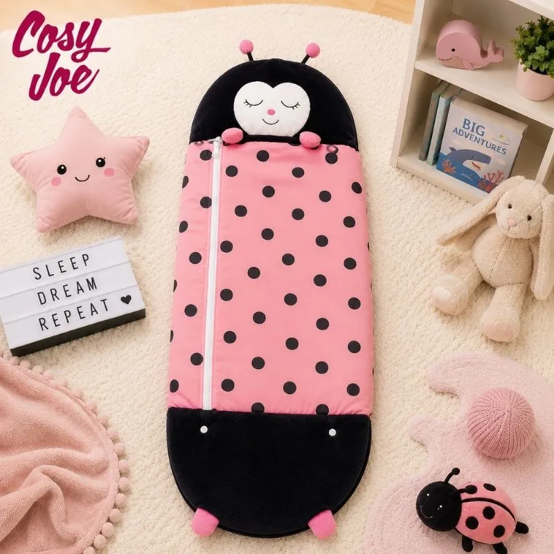 COSY JOE KIDDY SLEEPING BAG ladybird