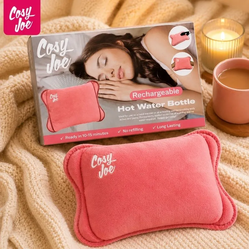 COSY JOE ELECTRIC HOT WATER BOTTLE pink