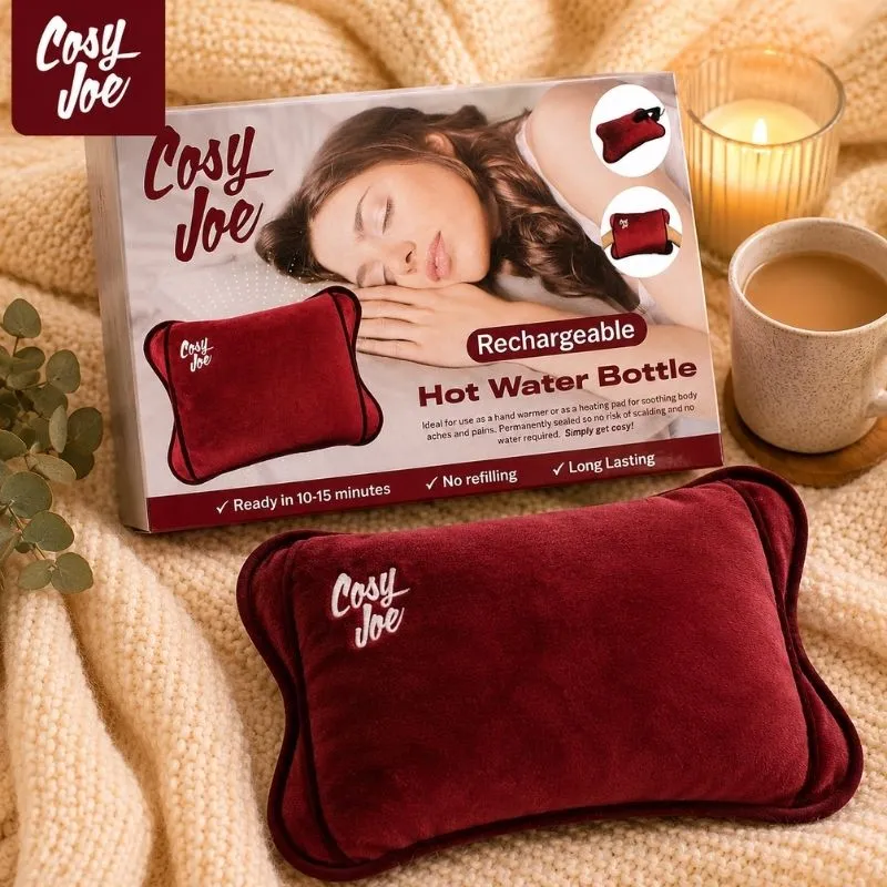 COSY JOE ELECTRIC HOT WATER BOTTLE wine