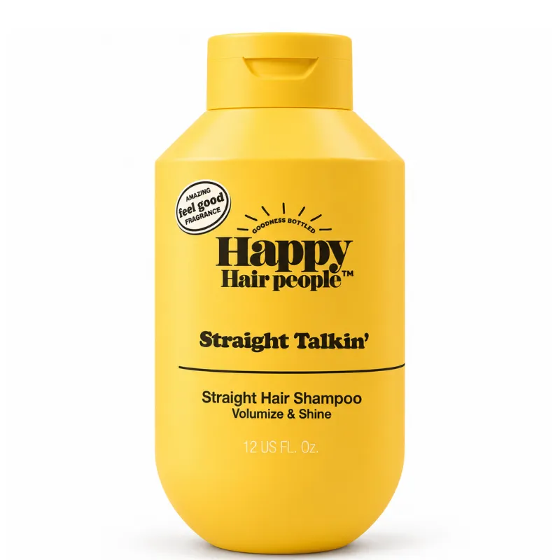 HAPPY HAIR PEOPLE STRAIGHT TALKING S/POO 355ml