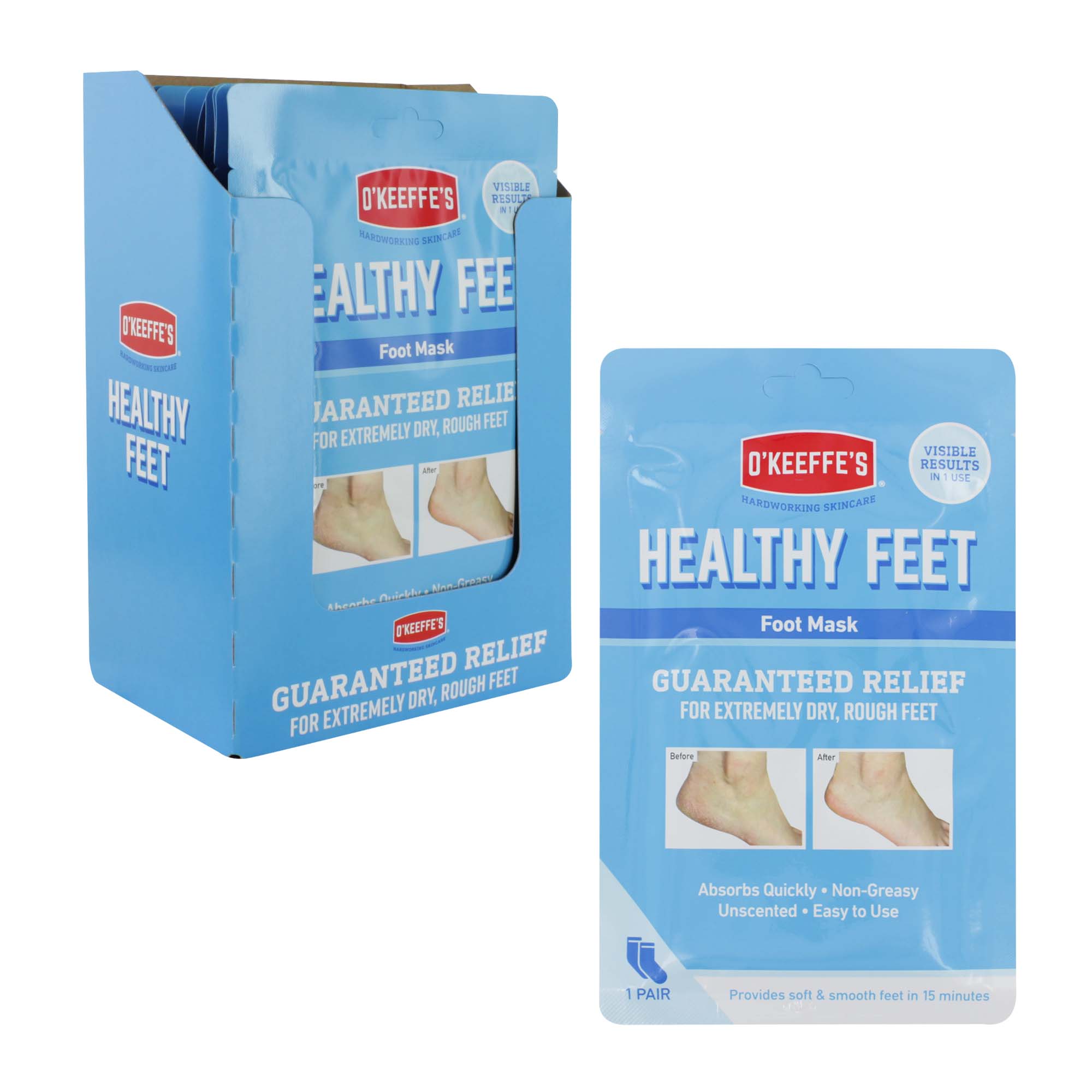 O'KEEFFE'S HEALTHY FEET FOOT MASK  8044401