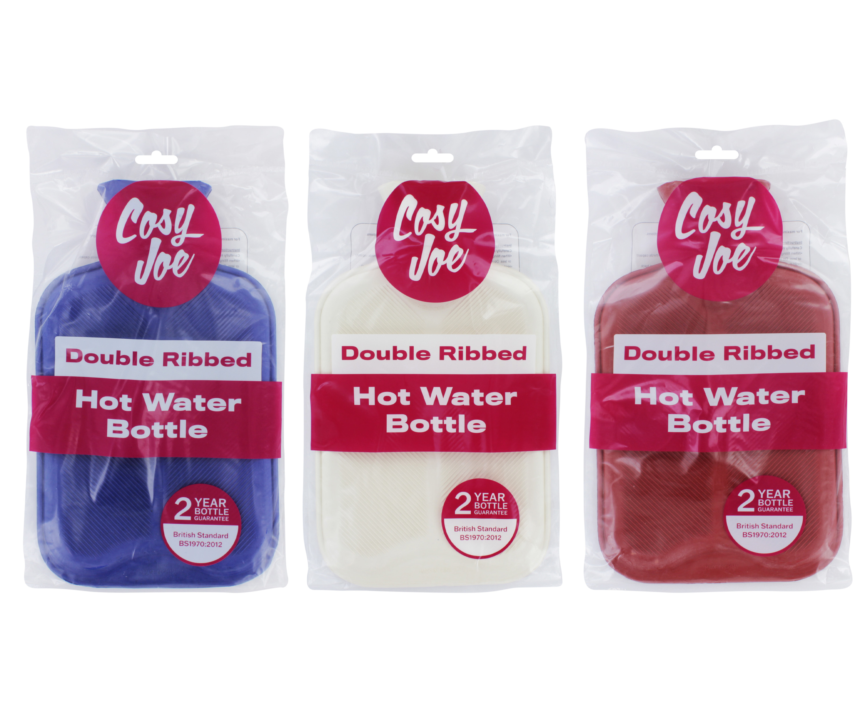 COSY JOE HOT WATER BOTTLE RUBBER 2ltr