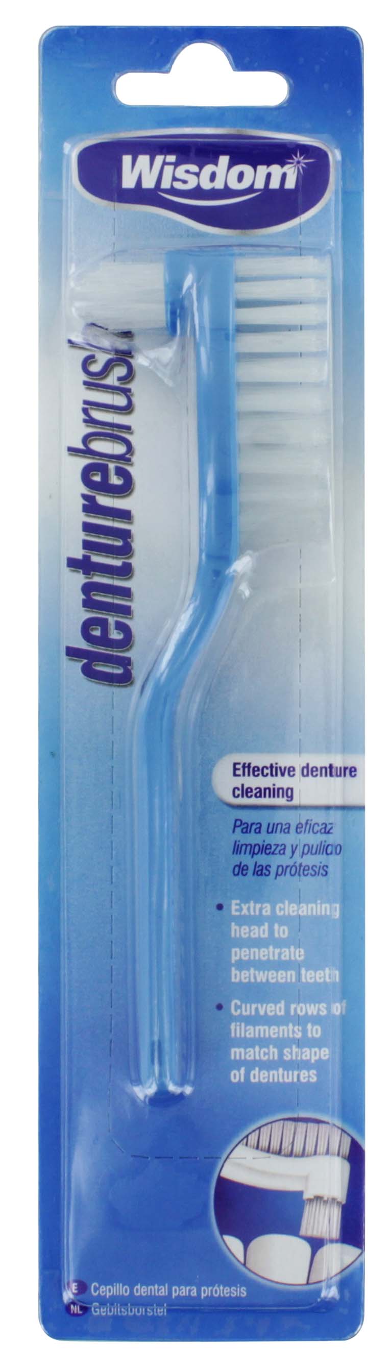 WISDOM DENTURE BRUSH