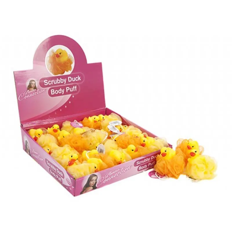 SCRUBBY DUCK KIDDY MESH SPONGES x30 729003