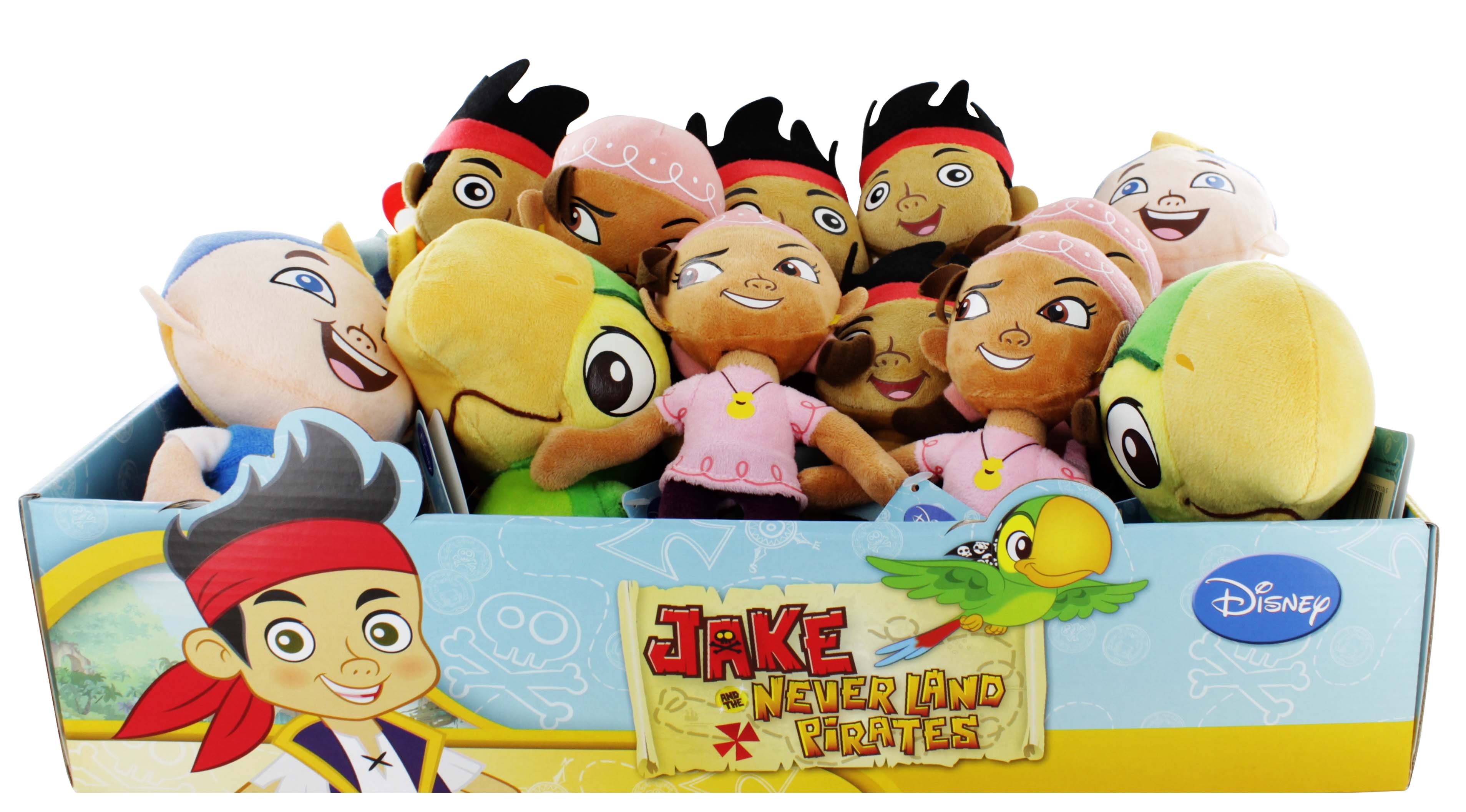 22768 JAKE & PIRATES CUDDLIES x12