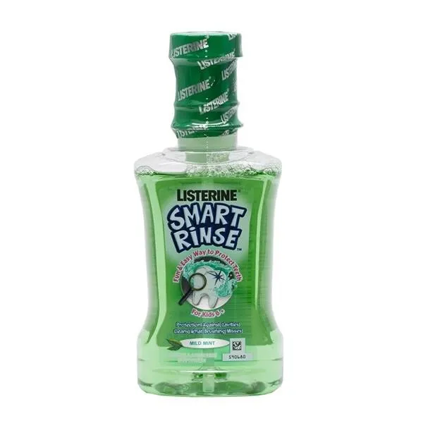 LISTERINE KIDS SMART RINSE MILD MINT 250ml