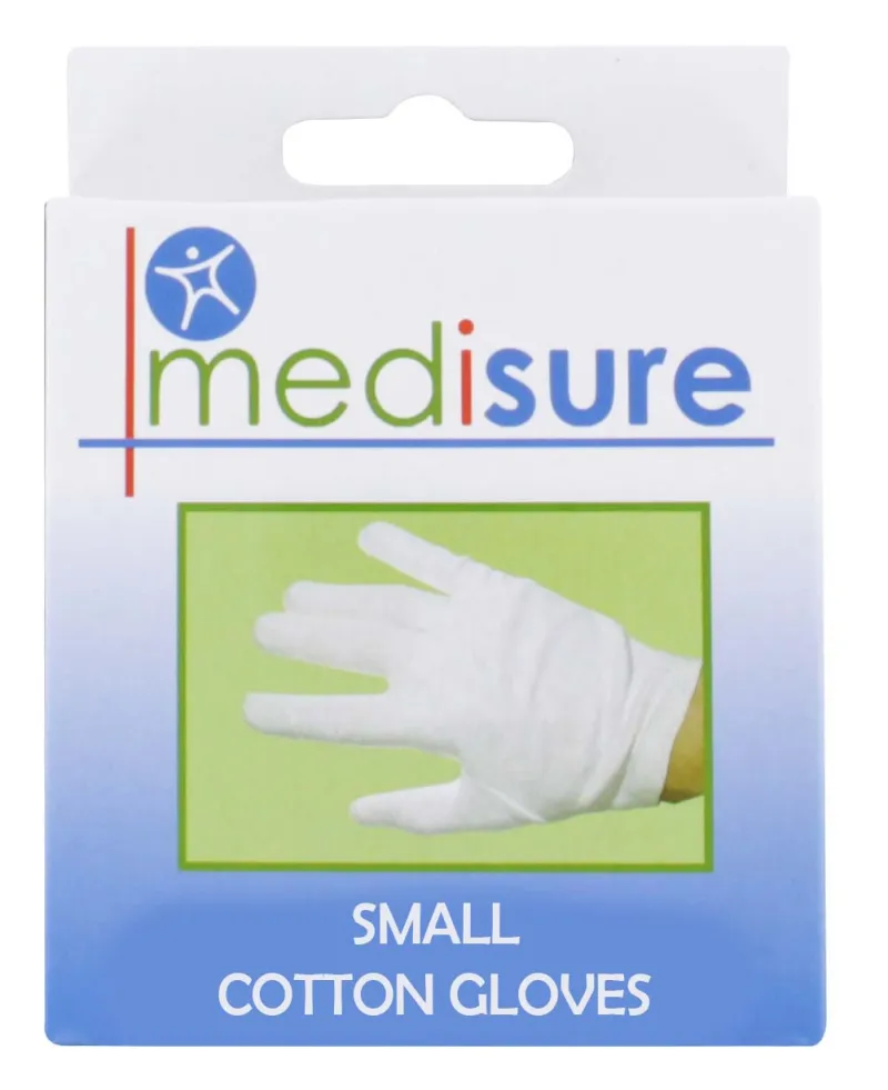 MS02108 MEDISURE COTTON GLOVES SML