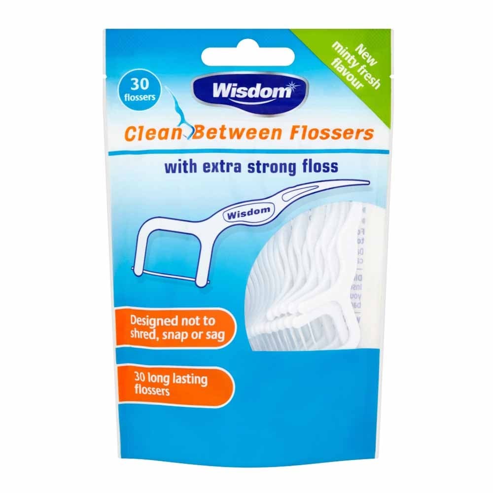 WISDOM CLEAN BETWEEN FLOSSERS