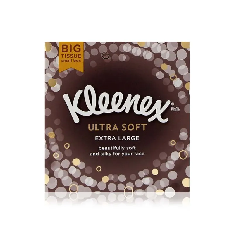 KLEENEX ULTRA SOFT EXTRA LARGE TISSUES 3 PLY