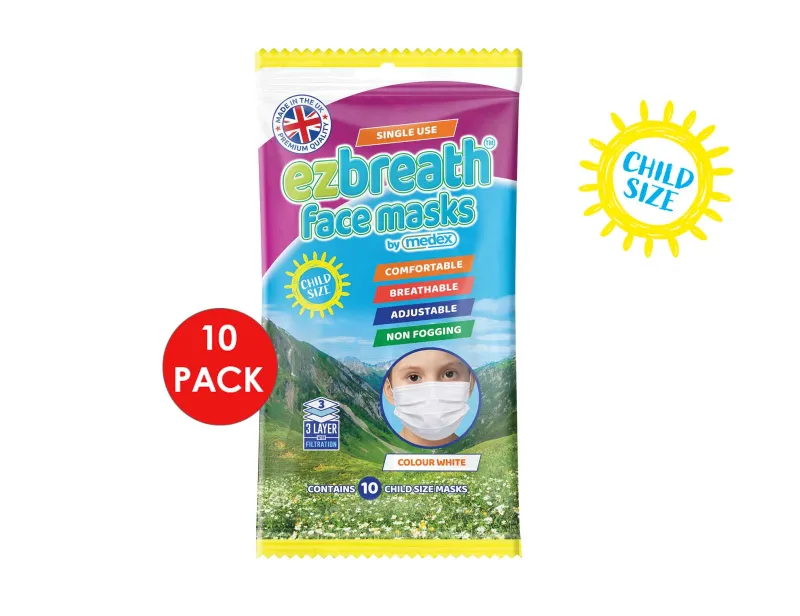 EZBREATH KIDS 3ply FACE MASK 10'S