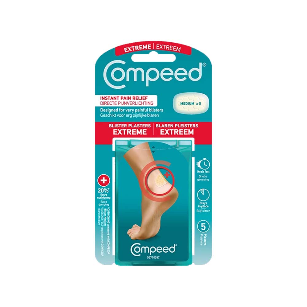 COMPEED 5 BLISTER PLASTER EXTREME MED x6