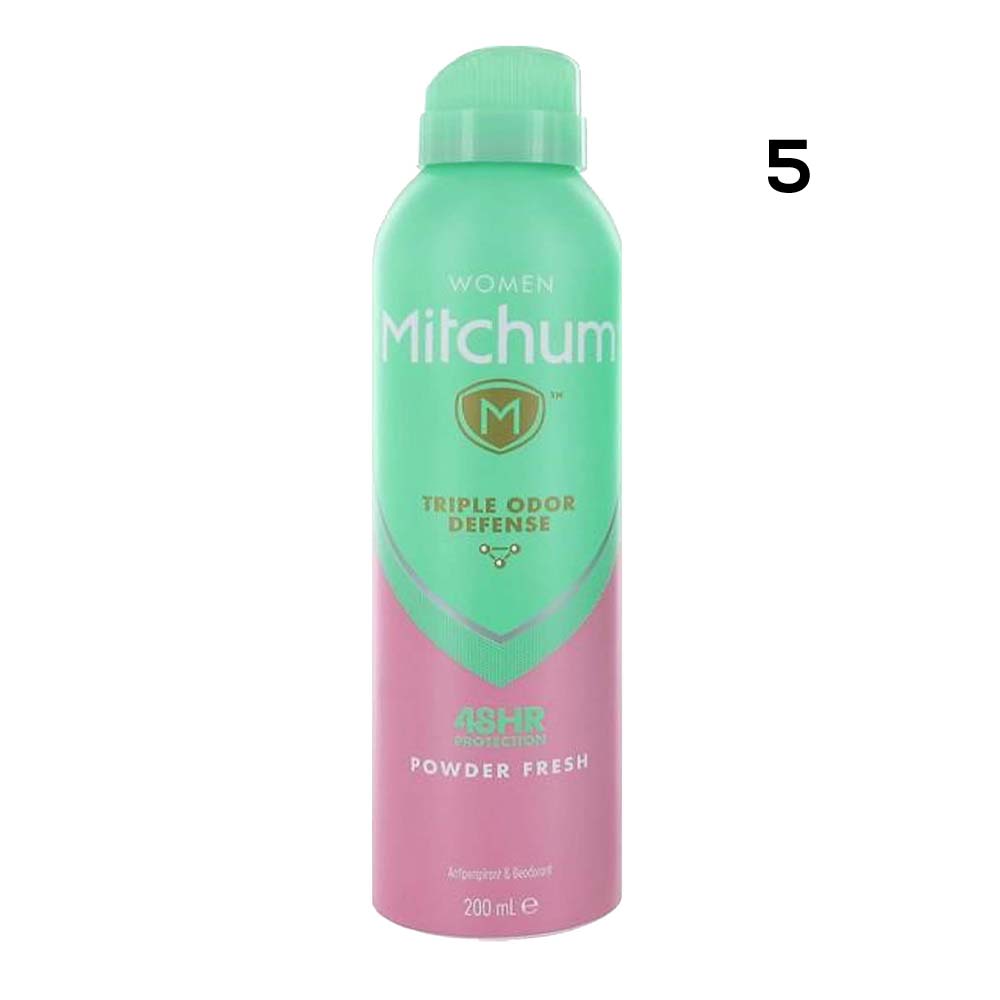 MITCHUM TRIPLE ODOUR POWDER FRESH 200ml