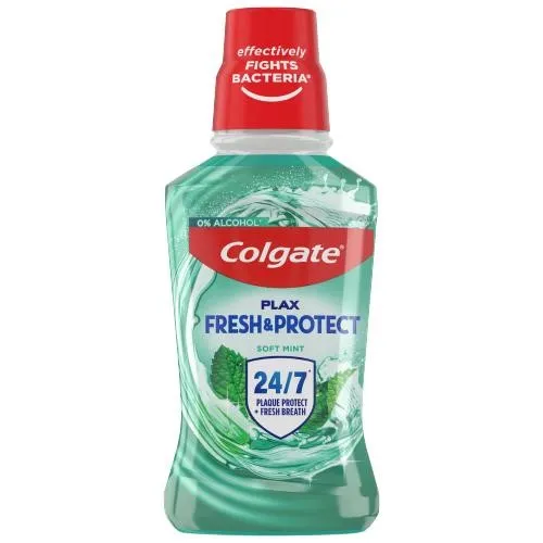COLGATE PLAX SOFT MINT GREEN M/WASH 250ml