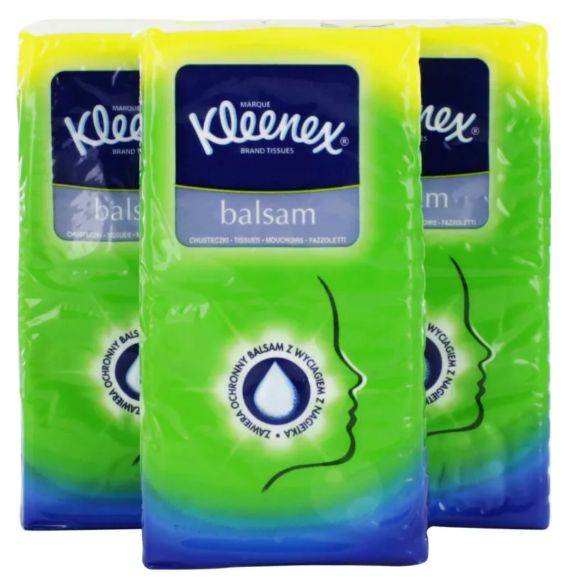 KLEENEX BALSAM POCKET TISSUES (80)
