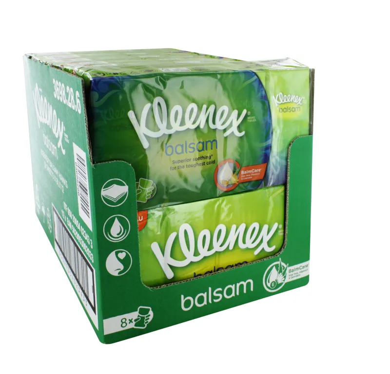 KLEENEX BALSAM POCKET TISSUES(X192)