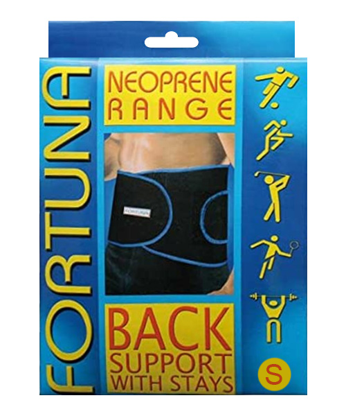 FT-SN-005 NEOP BACK SPPT WITH STAYS SML