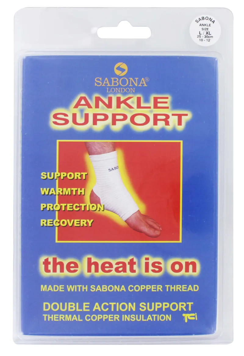 SABONA COPPER ANKLE SUPPORT L/XL