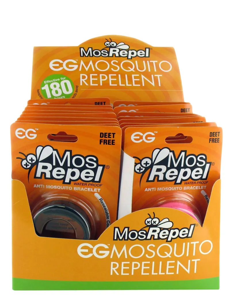 MOS REPEL INSECT REPELLING BAND x20