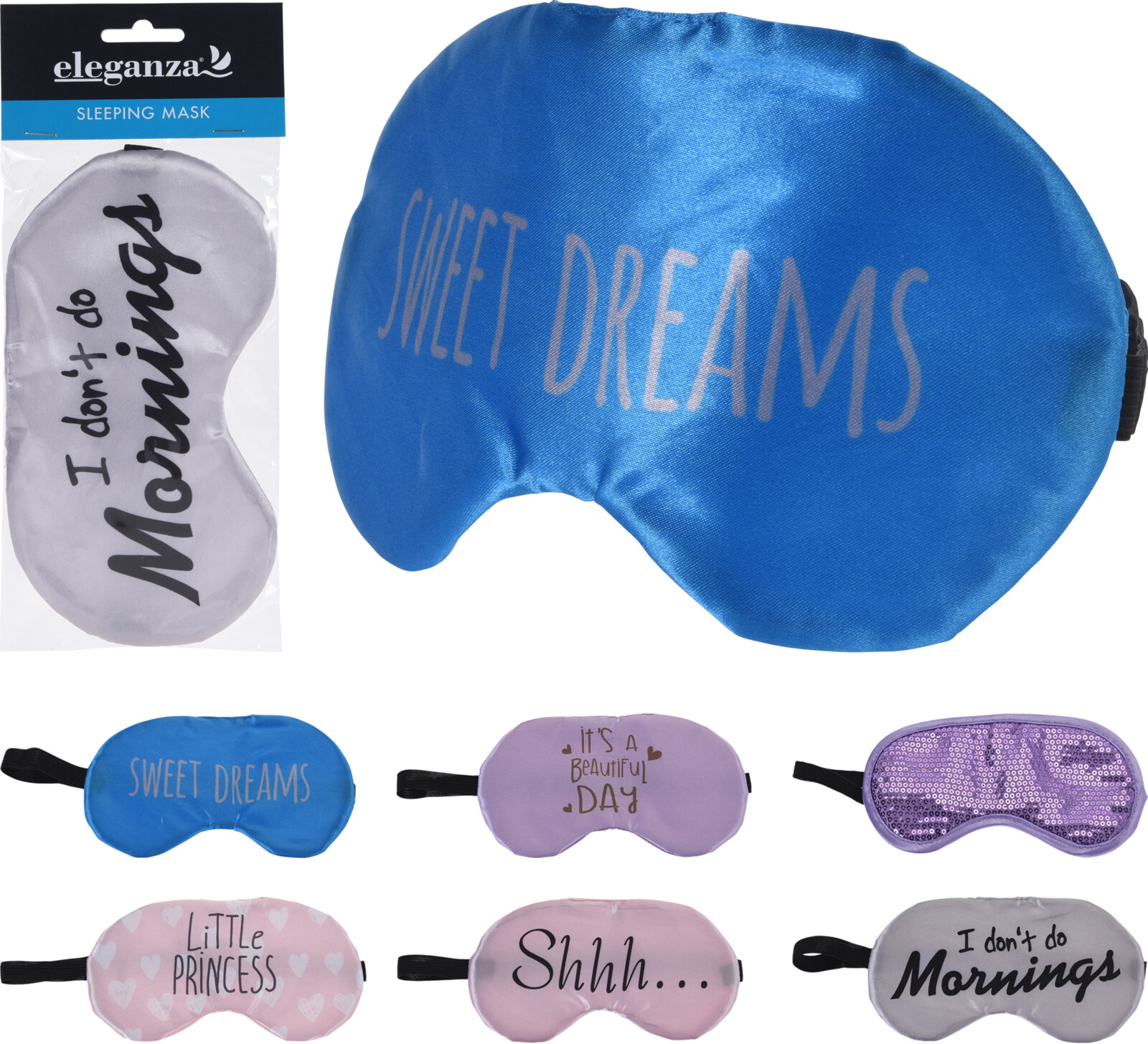 CP8224850 SLEEPING MASK 6ASS DESIGN