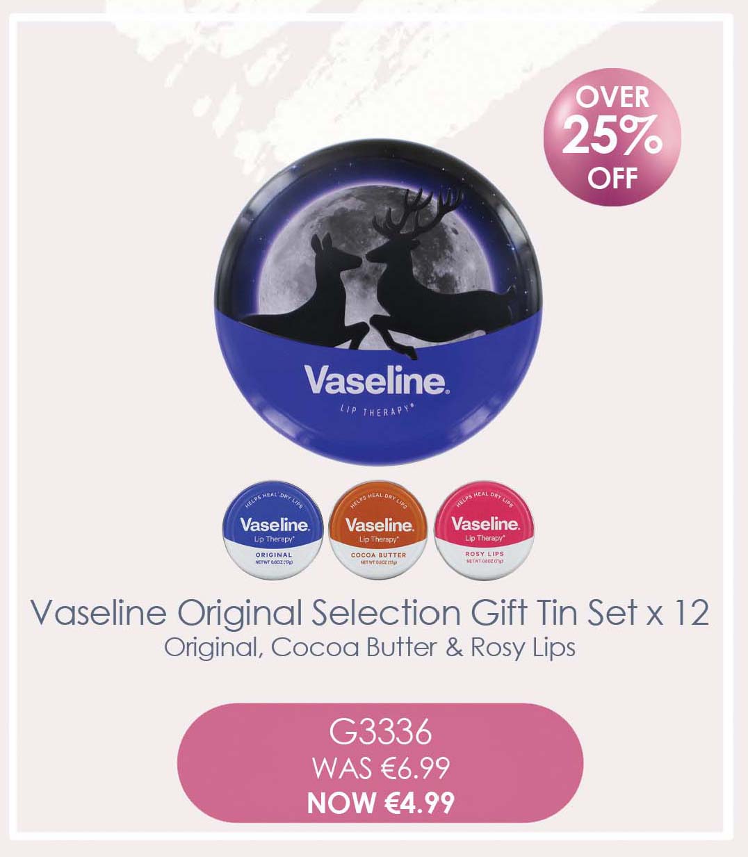 VASELINE ORIGINAL SELECTION TIN GIFT SET
