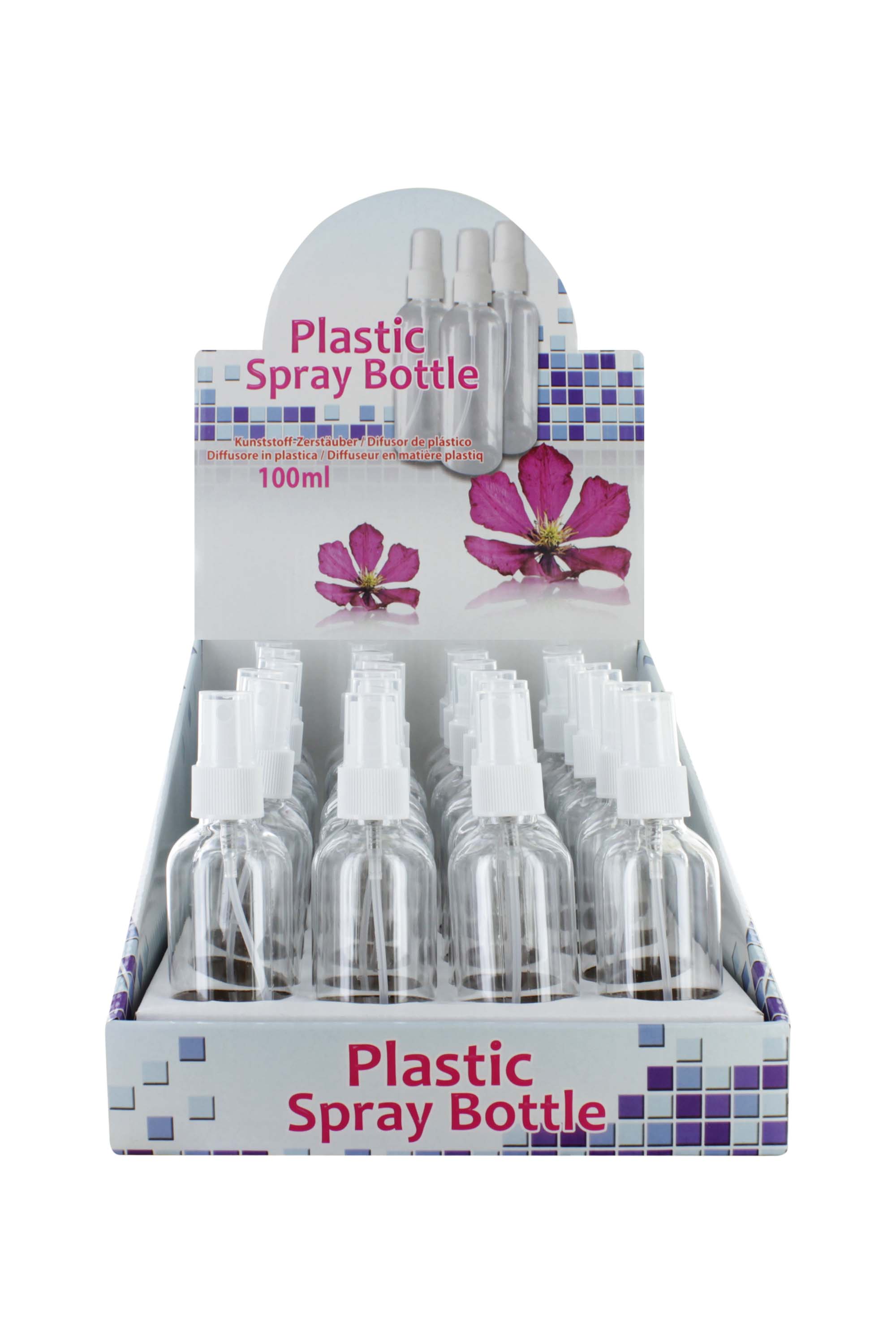 TRAVEL SPRAY BOTTLE 100ml x24