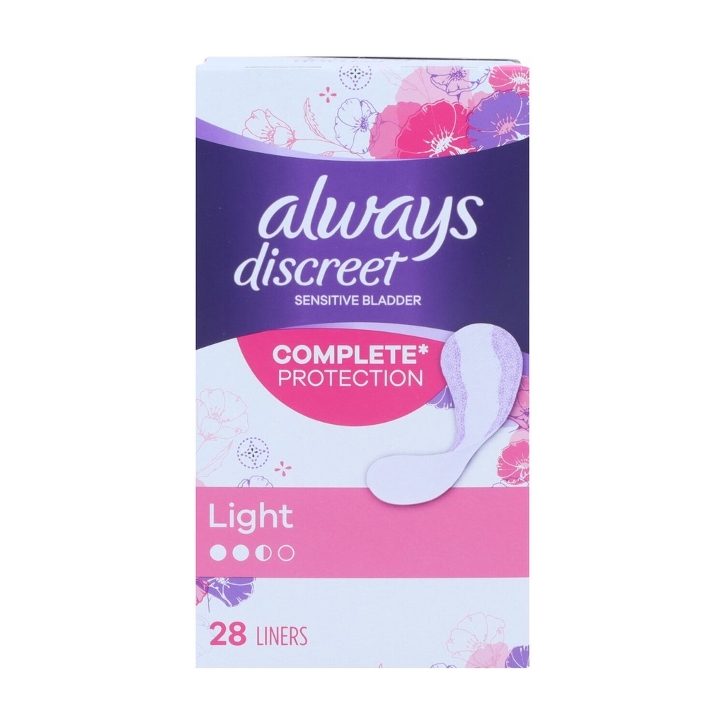 ALWAYS DISCREET LINERS 28s LIGHT