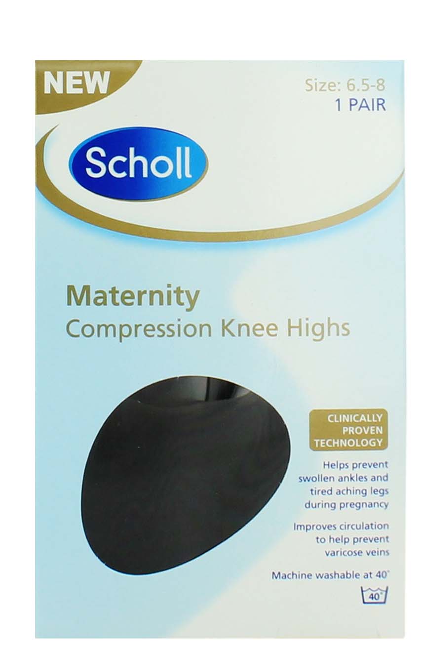 SCHOLL MATERNITY KNEE HIGHS 6.5-8