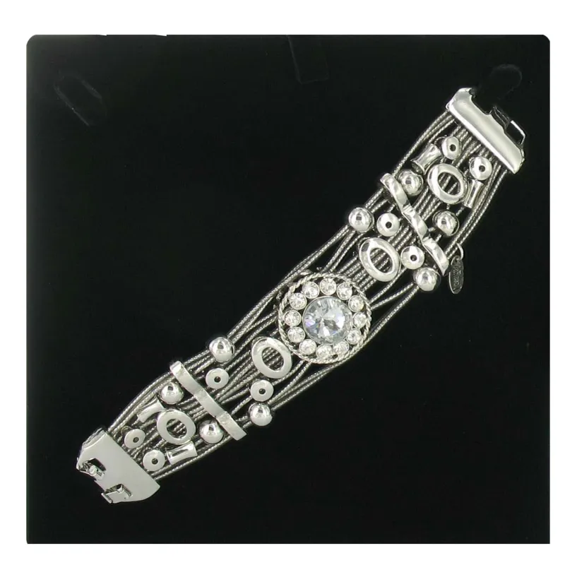 KAY301 MALISSA J CRYSTAL STONE BRACELET