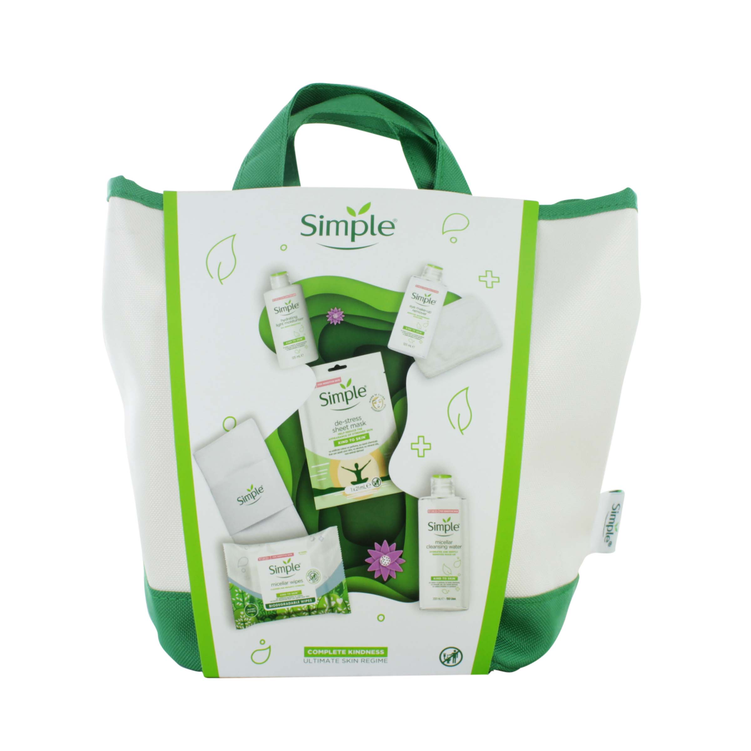 SIMPLE COMPLETE KINDNESS 8pce BAG SET