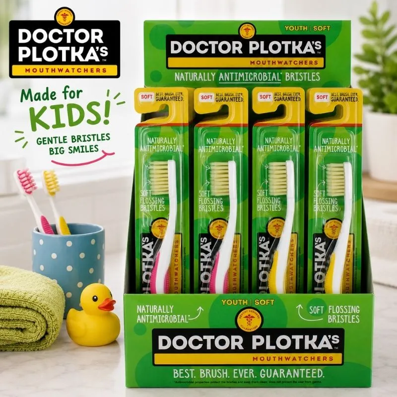 DR PLOTKA (MOUTHWATCHERS) KIDDY TOOTHBRUSH x 20