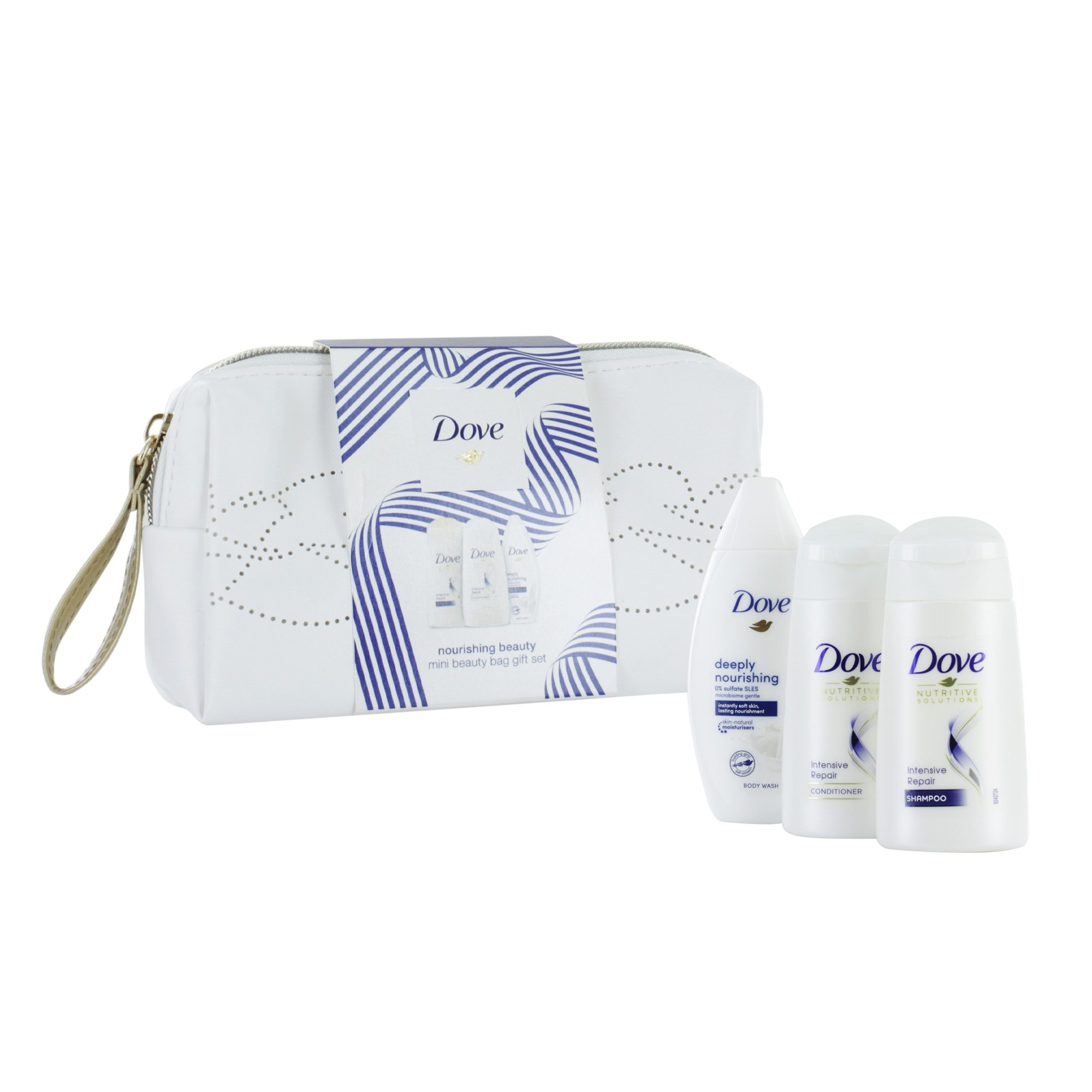 DOVE NOURISHING BEAUTY MINI BAG SET 4pce