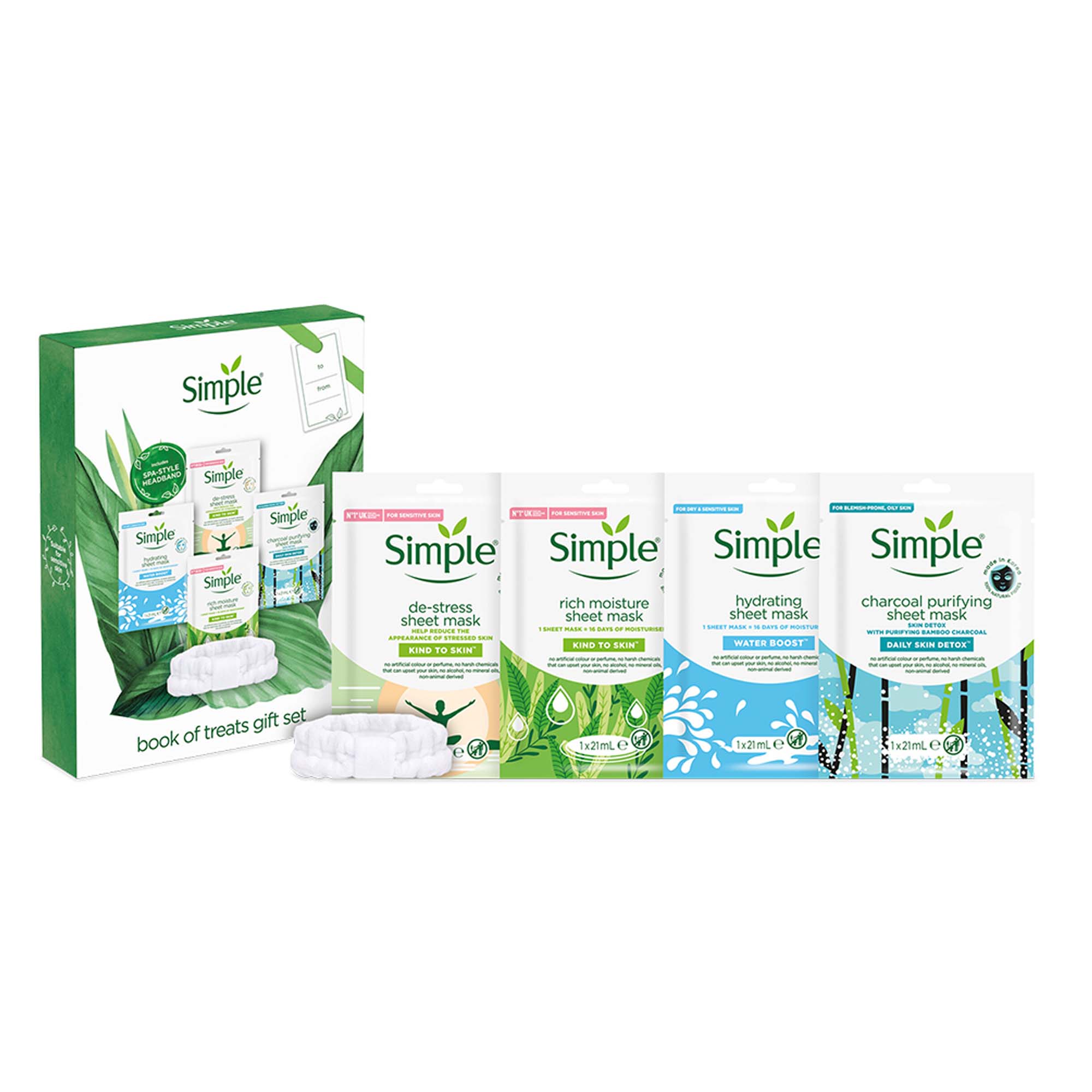 SIMPLE BOOK OF TREATS 5pce GIFT    SET***special