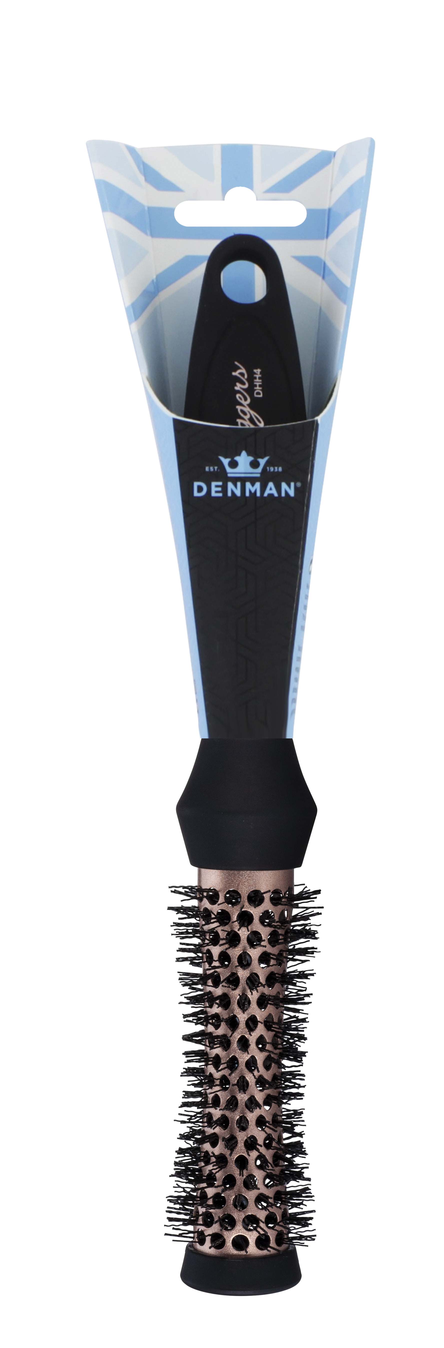 DENMAN HEAD HUGGER 33mm HOT CURL BRUSH ROSE GOLD DHH2