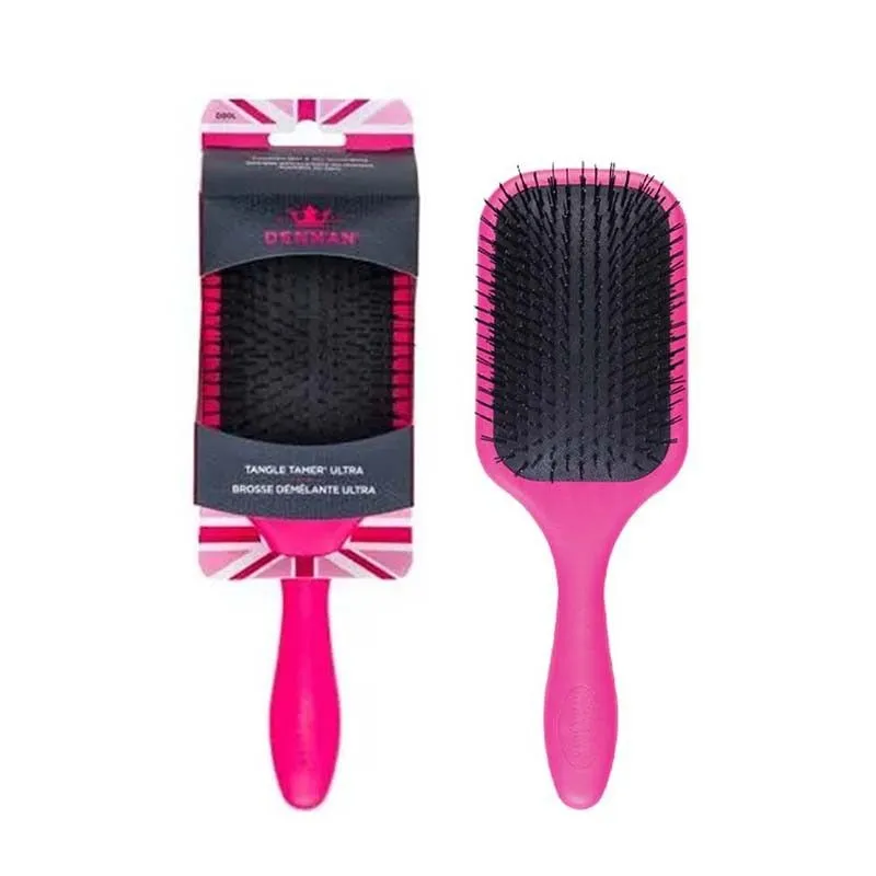 DENMAN D90L TANGLE TAMER ULTRA PADDLE PINK