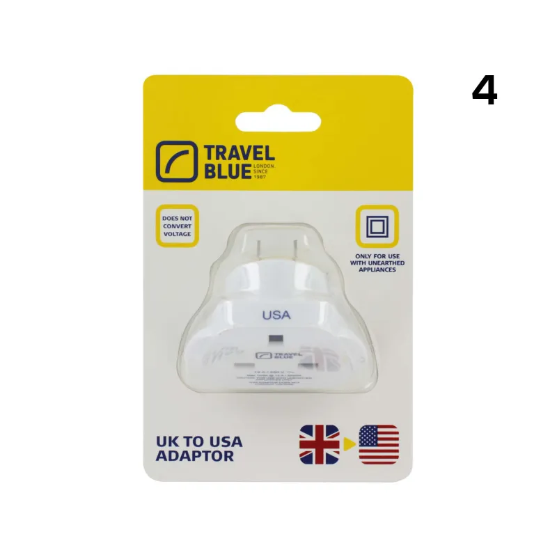 TRAVEL BLUE AMERICAN ADAPTOR 171