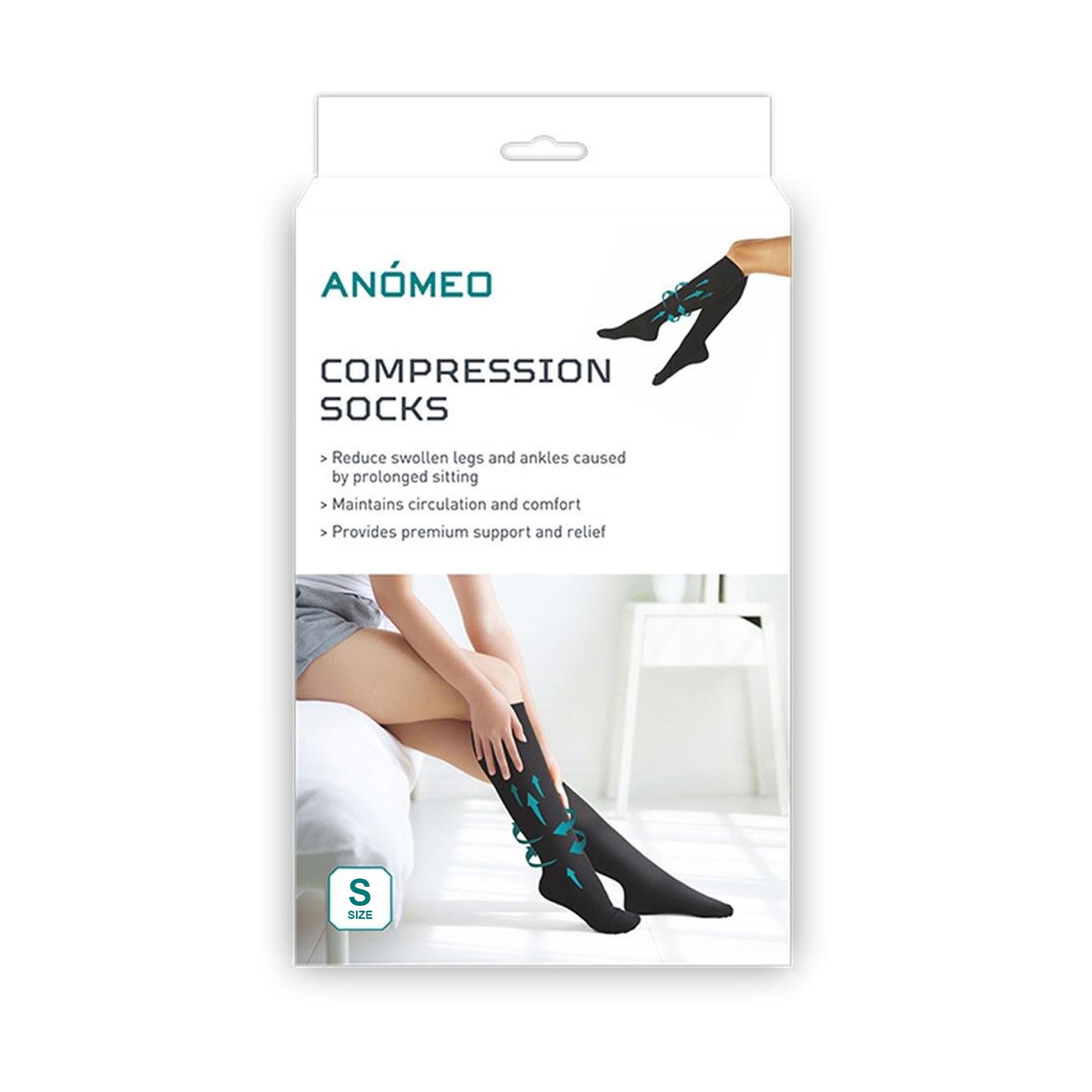 ANOMEO COMPRESSION SOCKS SMALL