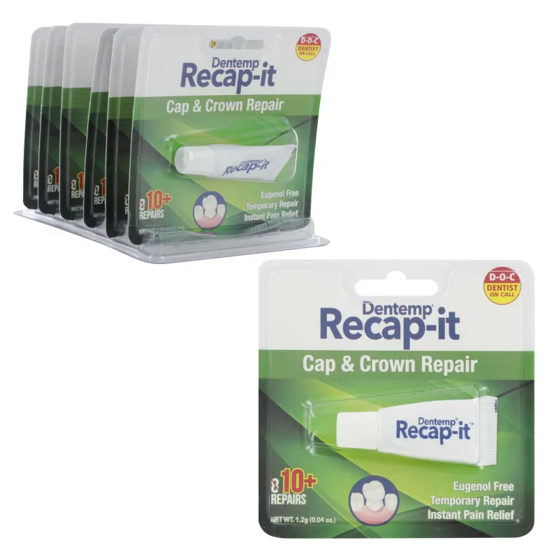 DENTEMP RECAP-IT CAP & CROWN REPAIR