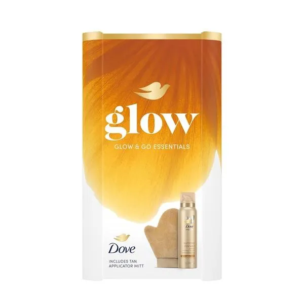 DOVE GLOW & GO GIFT SET x 4