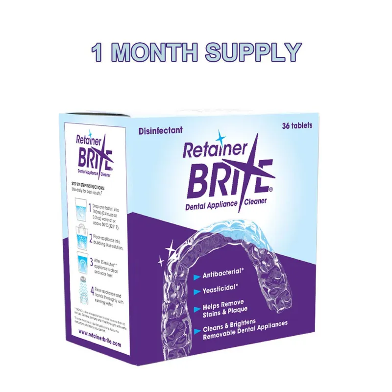 RETAINER BRITE 36 TABLETS (1 MONTH)