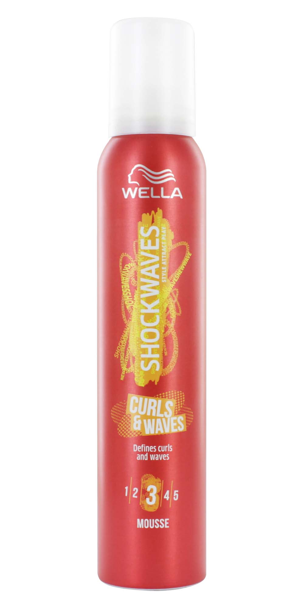 WELLA SHOCKWAVES CURLS & WAVES MOUSSE 200ml