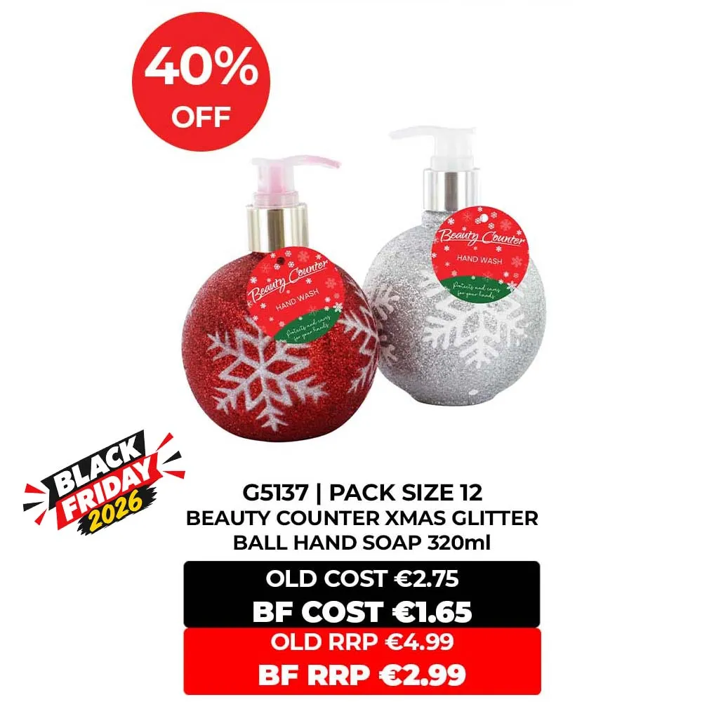 BEAUTY COUNTER XMAS GLITTER BALL HAND SOAP 320ml***blk friday 26