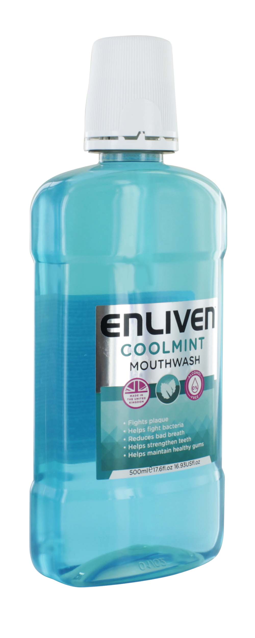 ENLIVEN COOLMINT M/WASH 500ml