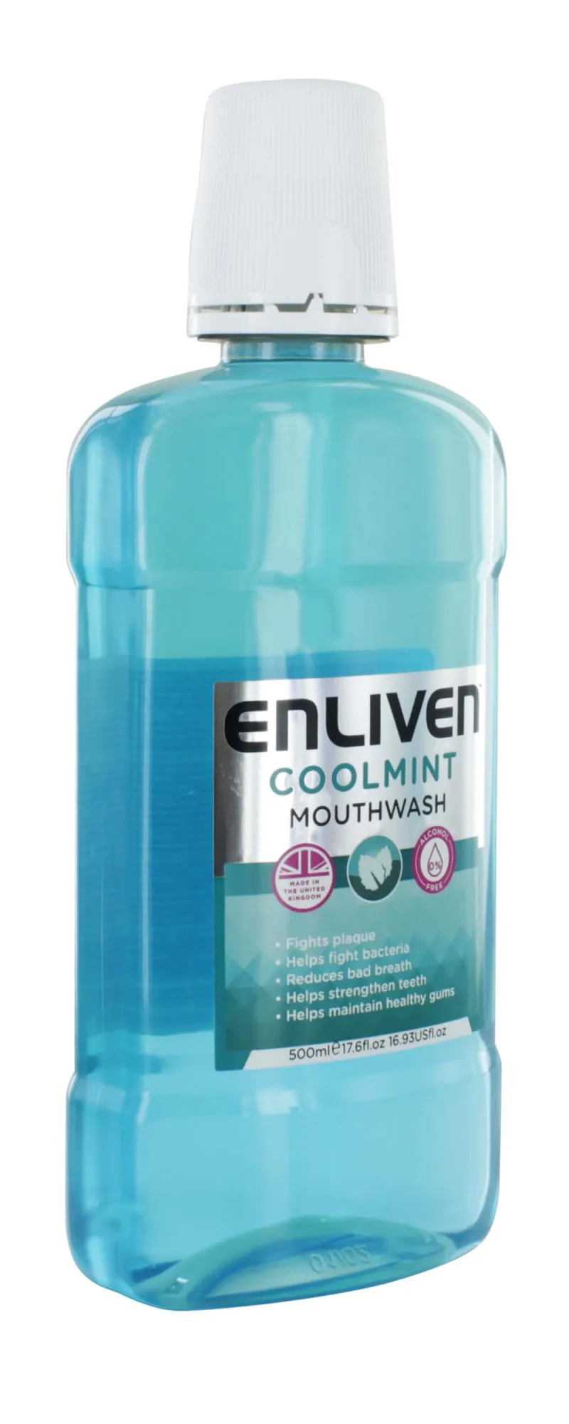 ENLIVEN COOLMINT M/WASH 500ml