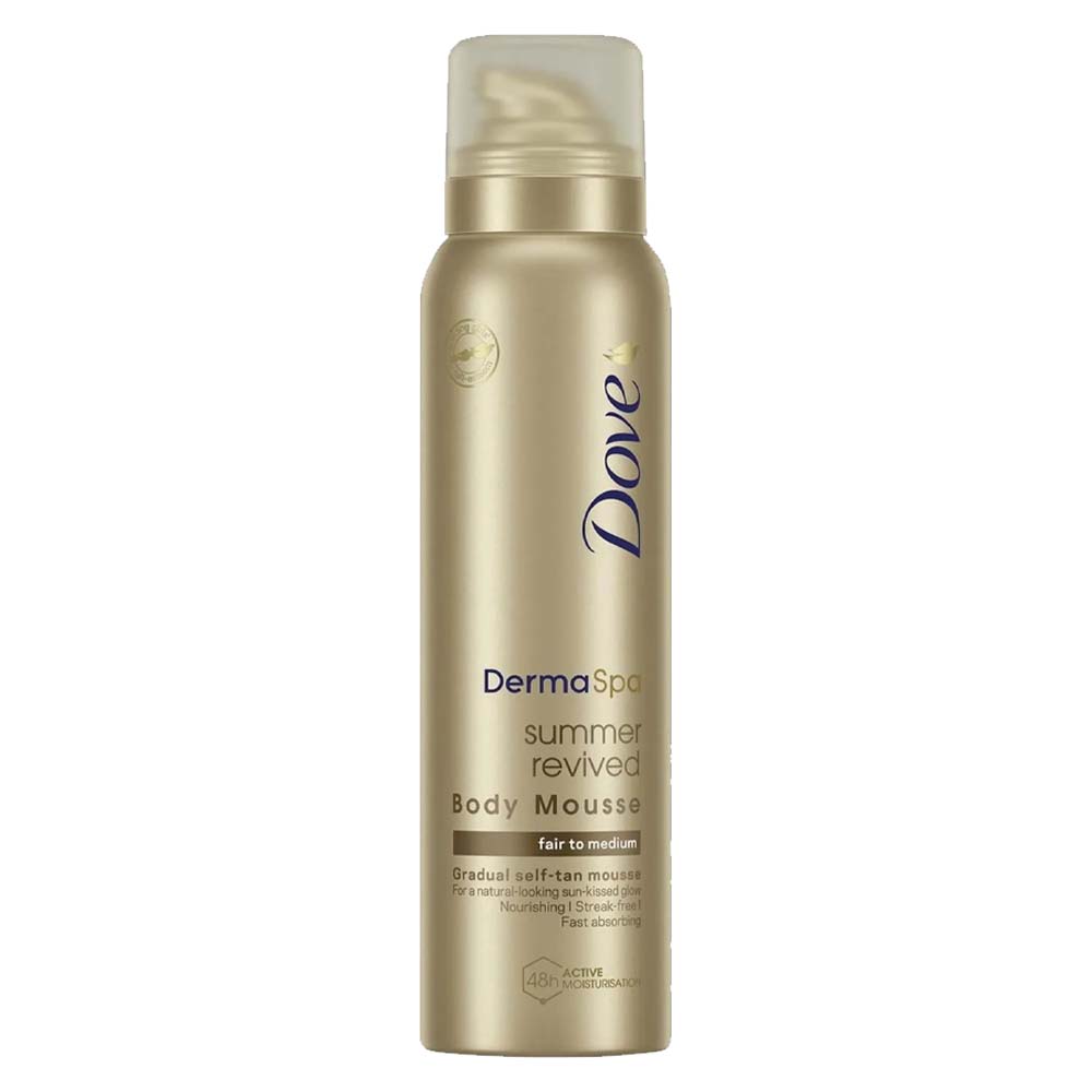 DOVE DERMA SPA MOUSSE FAIR/MEDIUM 150ml