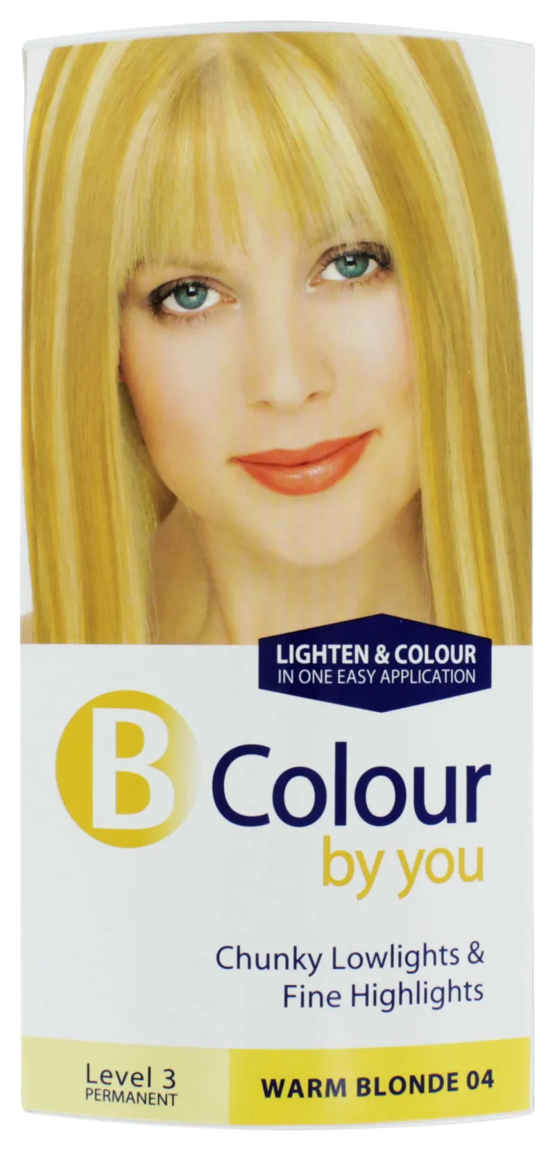 B COLOUR LIGHTEN & COLOUR KIT WARM BLONDE 04